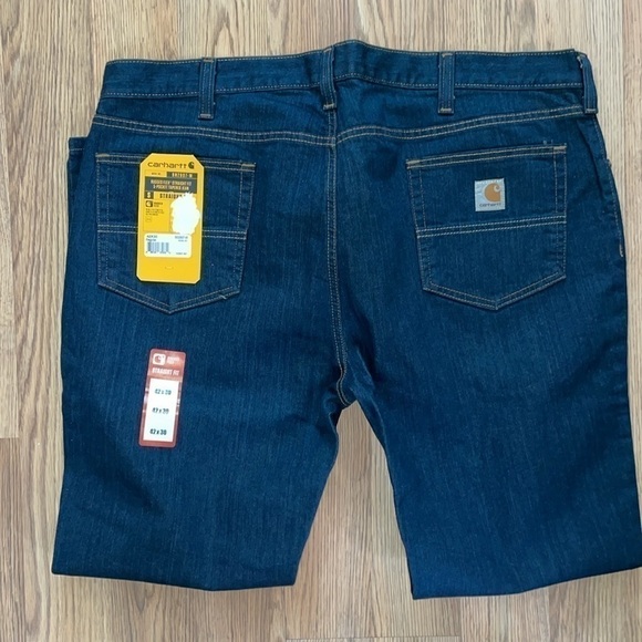 Carhartt straight fit rugged flex 5 pocket tapered jeans - Picture 4 of 4